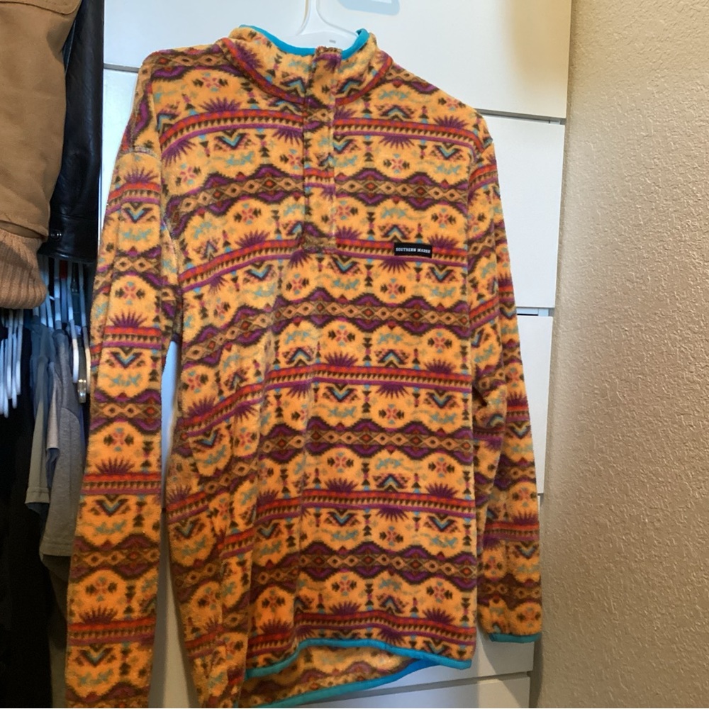 Southern Marsh Fuzzy 1/4 Zip